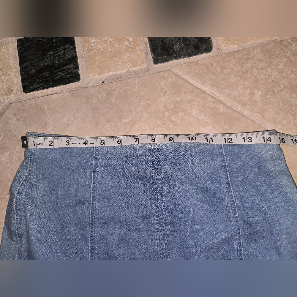 RED DRESS BOUTIQUE x Wild Honey Denim Mini Skirt New - Picture 10 of 12